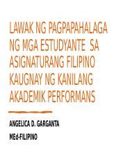 saklaw at limitasyon ng wikang filipino|Lawak ng Pagpapahalaga ng mga Estudyante sa Asignaturang .